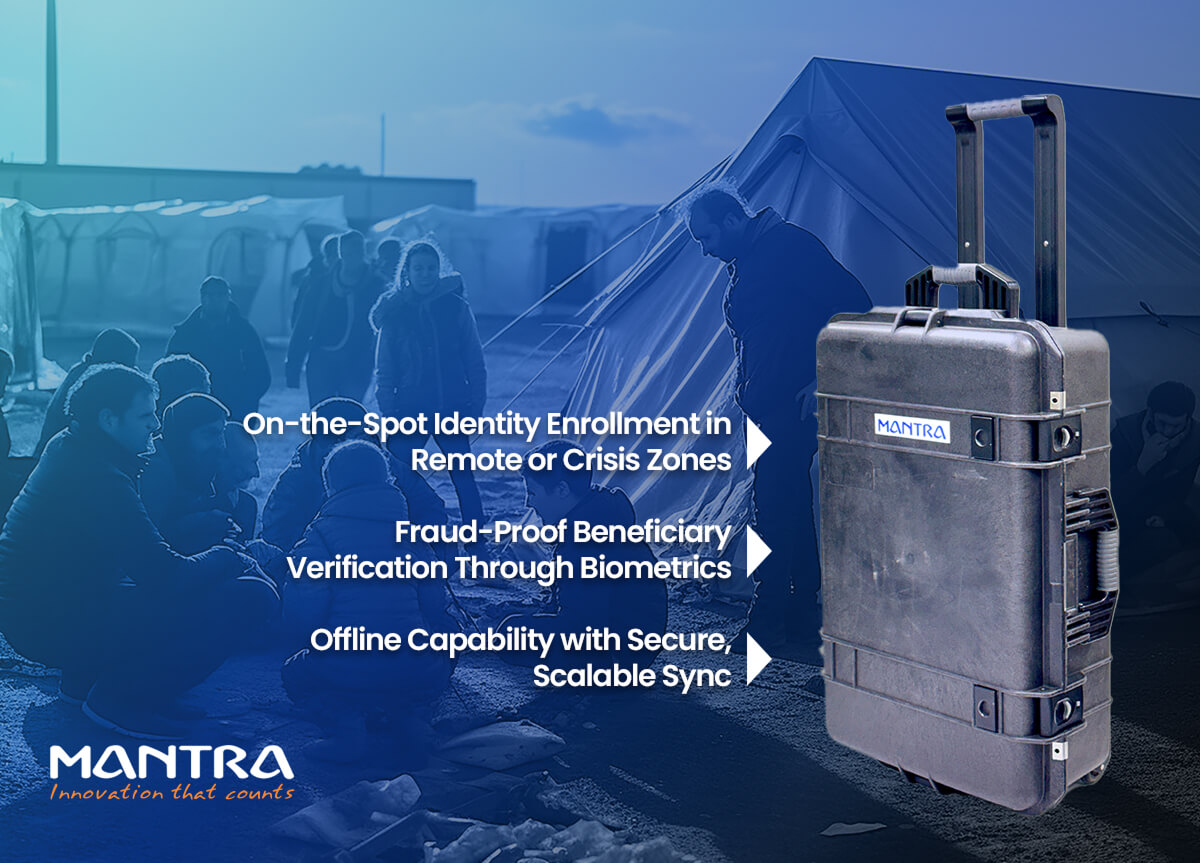 How Biometric Kits Simplify Beneficiary Enrollment in Welfare and Aid Programs
